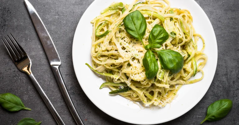 Delicious Courgette Pasta