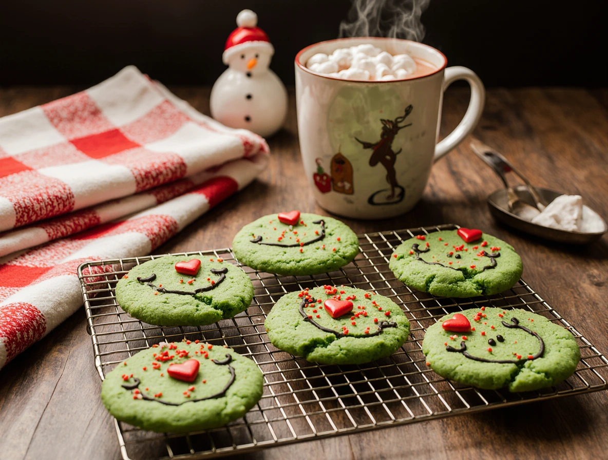 Grinch Cookies