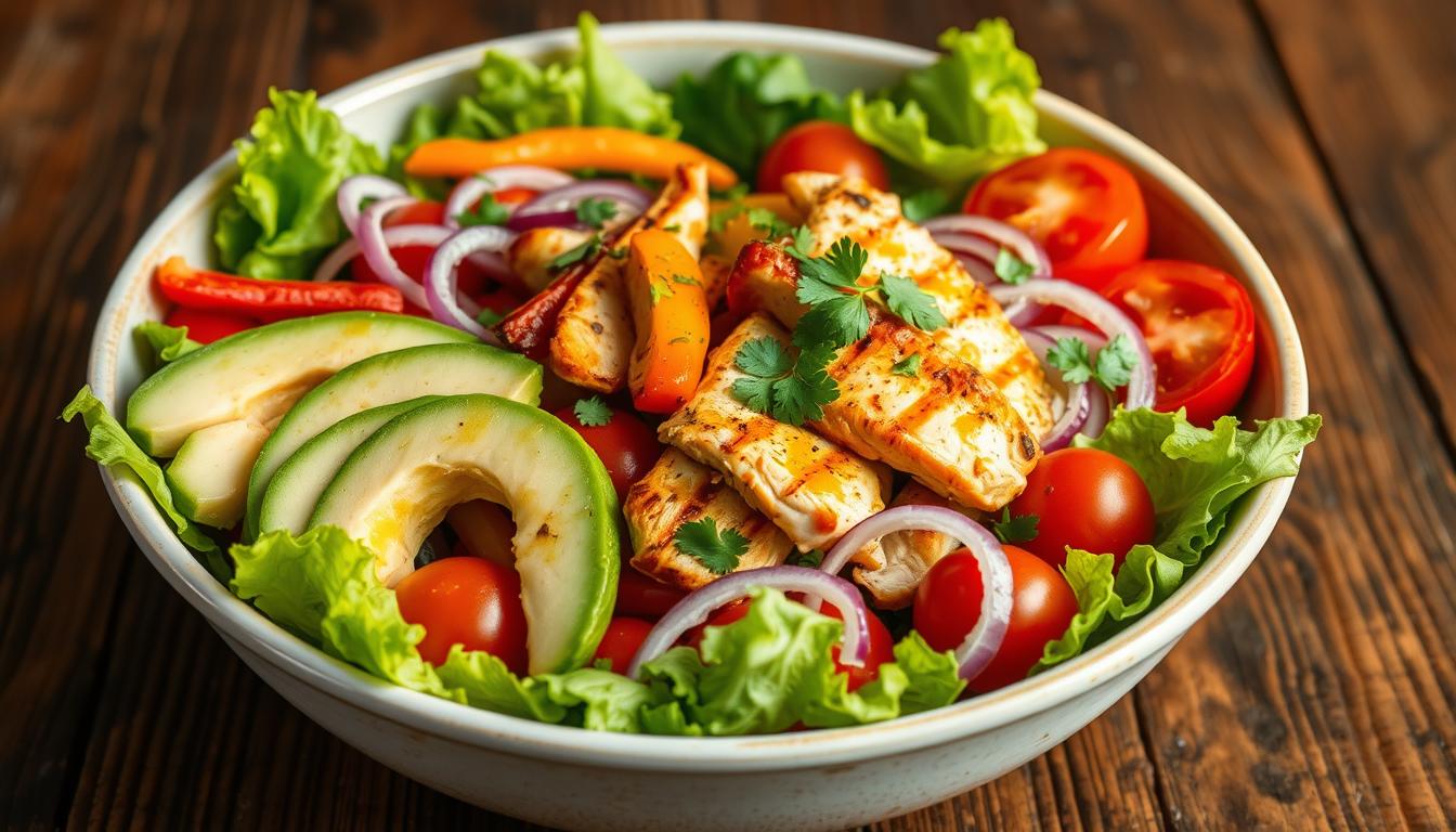 Chicken Fajita Salad