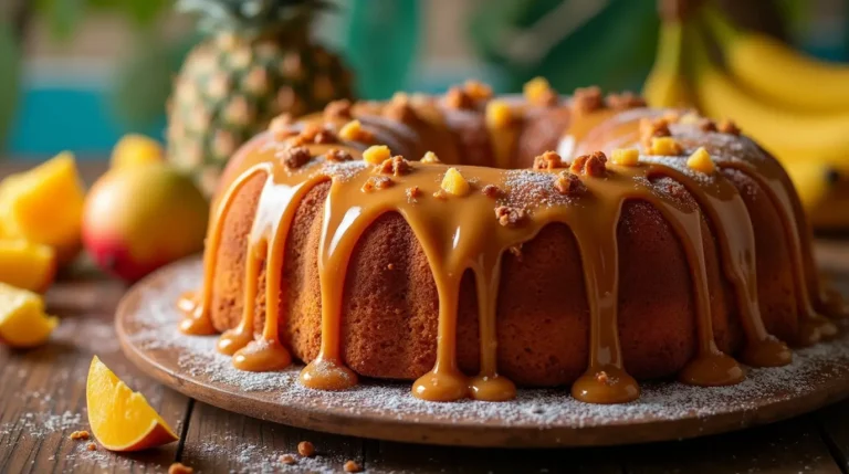 Caribbean Rum Cake