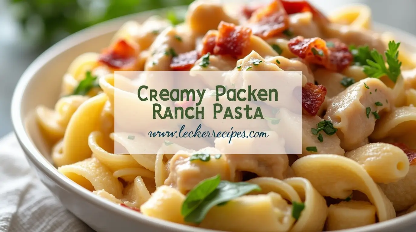 Chicken Bacon Ranch Pasta