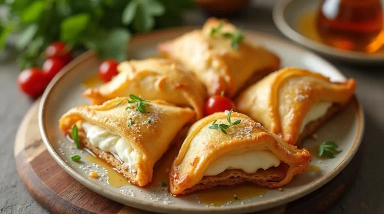 Quick and Tasty Cream Cheese Phyllo Recipe for Perfect Appetizers A cream cheese phyllo recipe is a fantastic choice for appetizers. Phyllo pastry, when mixed with cream cheese, makes a flaky and delicious treat. You can easily make these at home with quality ingredients and a simple recipe. Phyllo pastry brings a unique twist to your dishes. The recipe for cream cheese phyllo is straightforward and needs just a few ingredients. These appetizers are perfect for parties or gatherings and are always a crowd-pleaser. Introduction to Cream Cheese Phyllo Appetizers Making your own appetizers at home is fun and rewarding. With a cream cheese phyllo recipe, you can craft tasty, flaky appetizers for any event. Phyllo pastry is versatile and pairs well with cream cheese, offering a unique flavor. Key Takeaways You can make your own appetizers at home using a cream cheese phyllo recipe Phyllo pastry is a popular ingredient in many appetizer recipes A cream cheese phyllo recipe is easy to make and requires minimal ingredients You can serve your cream cheese phyllo appetizers at parties or gatherings Using high-quality ingredients is important when making your own appetizers at home A cream cheese phyllo recipe is a great option to consider for appetizer recipes Understanding Phyllo Pastry: Your Gateway to Flaky Perfection Phyllo pastry is a key ingredient in many recipes. It's made from flour, water, and oil. This mix gives it a special texture and taste. When you use phyllo pastry, it adds a crispy, flaky layer. This makes the dish taste better and look great. Exploring phyllo pastry opens up a world of possibilities. With practice, you can make tasty, flaky appetizers. Working with phyllo sheets might take some time, but it's worth it. Mastering phyllo pastry lets you make many different recipes. You'll enjoy making treats for your family and friends. To make the most of phyllo pastry, know what to avoid. Here are some tips: Handle phyllo sheets gently to prevent tearing Keep phyllo sheets moist to maintain their flexibility Avoid overfilling phyllo pastry to prevent bursting By following these tips and practicing, you'll become a pro at phyllo pastry. You'll make amazing pastry recipes that wow everyone. Phyllo pastry is great for both beginners and experienced bakers. Its flaky texture and crispy layers will enhance your baking. Essential Ingredients for Your Cream Cheese Phyllo Recipe To make a tasty cream cheese phyllo recipe, you need a few key ingredients. You'll need cream cheese for the flavor and phyllo pastry for the flaky texture. You'll also need spices, herbs, and other ingredients to add depth to your dish. Garlic, onion, and paprika are great for adding savory flavors. Fresh herbs like parsley or dill can make your dish bright and refreshing. Choose a high-quality cream cheese for the best taste. Here are some key ingredients for your cream cheese phyllo recipe: 1 package of phyllo pastry 1 block of cream cheese 1/2 cup of chopped fresh herbs, such as parsley or dill 1/2 teaspoon of garlic powder Salt and pepper to taste With these ingredients and a simple phyllo recipe, you can make a delicious appetizer. It's perfect for a quick snack or a party dish. Ingredient Quantity Phyllo pastry 1 package Cream cheese 1 block Fresh herbs 1/2 cup Garlic powder 1/2 teaspoon Kitchen Tools and Equipment Needed To make a tasty cream cheese phyllo recipe, you need the right tools. Having these essentials makes preparing the appetizer easier. Start with a mixing bowl, a pastry brush, and a baking sheet. These are key for any phyllo recipe. Choose kitchen tools that are good quality and last long. A great pastry brush helps apply butter or egg wash perfectly. You might also want a food processor for mixing the filling and a pastry cutter for shapes. For easy appetizer prep, set up your space right. Clear a big area on your countertop and cover it with flour. This stops phyllo sheets from sticking and makes handling them easier. With the right tools and a well-set workspace, you can make your cream cheese phyllo recipe with ease. It will be delicious and flaky, impressing your guests. Must-Have Tools Mixing bowl Pastry brush Baking sheet Optional but Helpful Equipment Food processor Pastry cutter Step-by-Step Cream Cheese Phyllo Preparation Guide To make a tasty cream cheese phyllo recipe, follow this guide. Start by thawing the phyllo pastry as the package says. This is key for your recipe. Next, mix the cream cheese filling. Use softened cream cheese and add herbs or spices. This filling is the heart of your recipe. Taste and adjust it as needed. Now, let's get into the phyllo preparation steps: Layer the phyllo sheets, brushing each with melted butter for flakiness. Spoon the cream cheese filling onto the phyllo, leaving a border around the edges. Fold the phyllo over the filling, making triangles or squares, and brush with more butter. As you make the appetizers, handle the phyllo gently to avoid tears. Your cream cheese phyllo recipe is coming together. With these steps, you'll make a delicious and elegant dish for your guests. Phyllo Preparation Steps Description Thaw phyllo sheets Follow package instructions for thawing Mix cream cheese filling Combine cream cheese with desired ingredients Layer phyllo sheets Brush each sheet with melted butter By following this guide, you'll make a mouth-watering appetizer that will wow your guests. With practice, you'll get better at making phyllo. You can try different fillings and flavors, making your recipe unique. Flavor Variations and Filling Ideas Exploring cream cheese phyllo appetizers opens up a world of flavors. You can find everything from sweet treats to savory delights. Try different flavors to make unique appetizers that will wow your guests. Sweet options might include honey or fruit in the cream cheese. For savory, think about herbs or spices. Here are some ideas: Apple and cinnamon for a sweet and tangy flavor Spinach and feta for a savory and refreshing twist Pesto and sun-dried tomatoes for a Mediterranean-inspired flavor These ideas let you create many appetizer recipes. Each one has its own special taste. By mixing and matching, you'll find the perfect flavor for you. Looking for something sweet or savory? The secret to great cream cheese phyllo appetizers is to try new flavors. With a bit of creativity, you'll make dishes that impress everyone. Flavor Variation Phyllo Filling Idea Appetizer Recipe Sweet Honey and fruit Cream cheese phyllo triangles with honey and apple Savory Herbs and spices Cream cheese phyllo rolls with spinach and feta Mediterranean Pesto and sun-dried tomatoes Cream cheese phyllo pinwheels with pesto and sun-dried tomatoes Make-Ahead and Storage Tips Preparing make-ahead appetizers requires careful thought about storage and reheating. For the cream cheese phyllo recipe, you can make the filling up to 24 hours ahead. However, phyllo sheets need special phyllo storage to stay flaky. To keep phyllo sheets fresh, wrap them tightly in plastic or foil. Store them in the fridge or freezer. When ready, thaw the sheets and fill them with the cream cheese mixture. You can also store the filled appetizers in the fridge for up to 2 hours before baking. Here are some tips for reheating and serving: Reheat the appetizers in a preheated oven at 375°F (190°C) for 10-12 minutes, or until golden brown. Serve the appetizers warm, garnished with fresh herbs or a dollop of sour cream. Consider using a cream cheese recipe variation, such as adding diced herbs or spices, to give your appetizers an extra boost of flavor. By following these tips, you can enjoy your cream cheese phyllo appetizers easily. They're perfect for parties or quick snacks. These tips ensure your appetizers turn out great every time. Storage Method Shelf Life Refrigerator Up to 24 hours Freezer Up to 2 months Serving Suggestions and Presentation Ideas Presenting your cream cheese phyllo can really make a difference. Try using a platter or individual plates for a nice look. A great presentation can make any meal special, whether it's for a big event or just a casual get-together. To make your phyllo look amazing, pick some dips and sauces to go with it. Hummus, tzatziki, or marinara sauce are great choices. Adding fresh herbs or edible flowers can also brighten up your dish. Pair your phyllo with cheeses like feta or goat cheese for a tasty mix. Use your phyllo as a base and add fresh veggies like cherry tomatoes or cucumber slices for a light snack. Try a phyllo bar with different toppings or a themed appetizer platter for fun and creativity. With these tips, you can make a stunning and tasty phyllo presentation. Don't be shy to try new things and find the perfect mix for your next event. Appetizer Idea Description Phyllo and Cheese A savory mix of cream cheese phyllo and various cheeses. Phyllo and Vegetables A light snack with cream cheese phyllo and fresh veggies. Phyllo Bar A fun way to serve cream cheese phyllo with many toppings and sauces. Conclusion: Mastering Your Cream Cheese Phyllo Appetizers The cream cheese phyllo recipe is both versatile and tasty. It can be tailored to your liking. By following the steps and trying out different fillings, you'll master the art of appetizers. Use the best ingredients and handle the phyllo carefully. Enjoy the creative process. Soon, you'll make appetizers that impress everyone. Now, you're ready to amaze your friends and family. Start cooking and have fun! FAQ What is the main ingredient in this cream cheese phyllo recipe? The main ingredient is cream cheese. It makes the filling rich and creamy, perfect with the flaky phyllo. How do I work with phyllo pastry? Working with phyllo is delicate but easy with the right techniques. Keep the sheets covered to prevent drying. Brush each layer with melted butter or oil for crispiness. What kitchen tools and equipment do I need for this recipe? You'll need a mixing bowl, a pastry brush, and a baking sheet. A rolling pin and sharp knife are also helpful. Can I make the cream cheese phyllo appetizers ahead of time? Yes, you can make them ahead. Store them in the fridge for up to 3 days or freeze for months. Reheat in the oven before serving. Can I customize the flavors of the cream cheese filling? Absolutely! Try adding herbs, spices, or fruit to the filling. This way, you can make unique and personalized appetizers. How should I present the cream cheese phyllo appetizers? Cream Cheese Phyllo