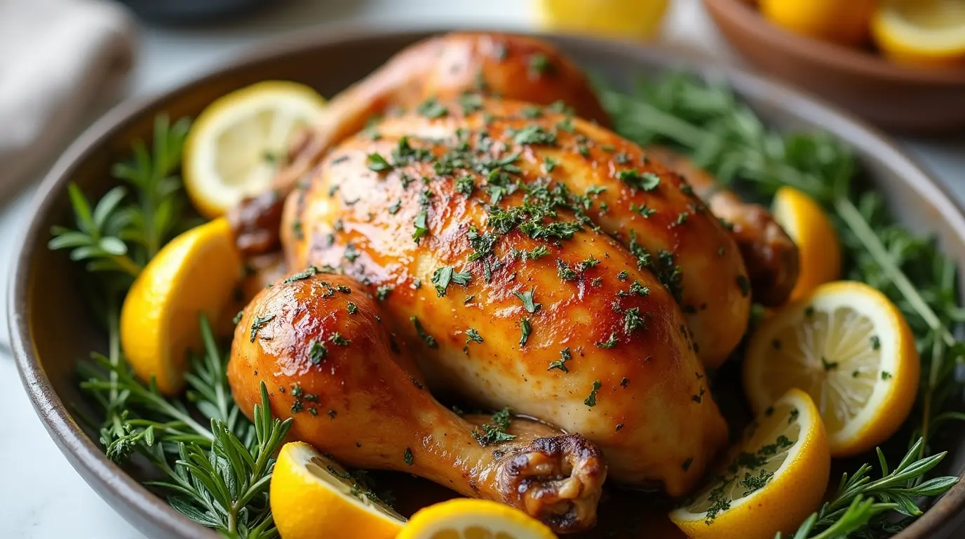 Lemon Herb Roasted Chicken