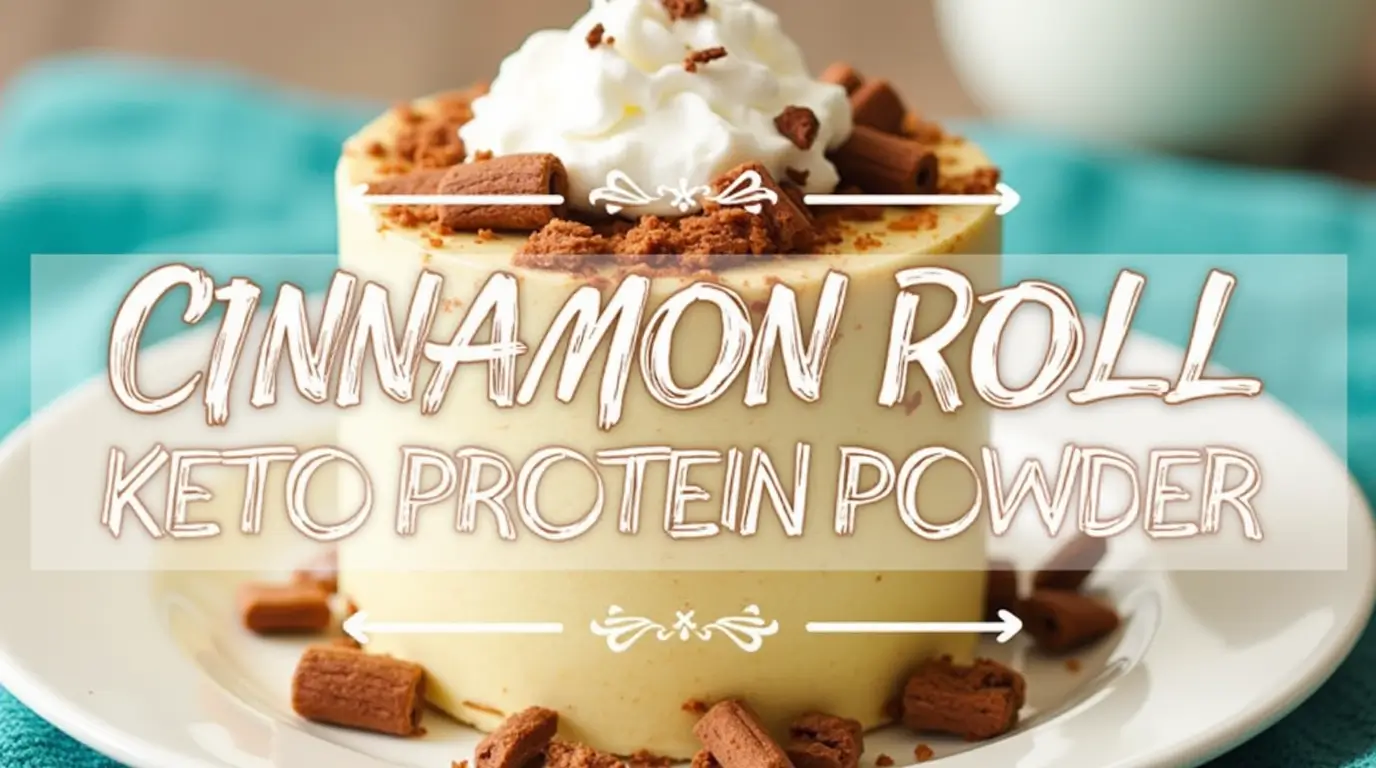 keto protein cinnamon roll