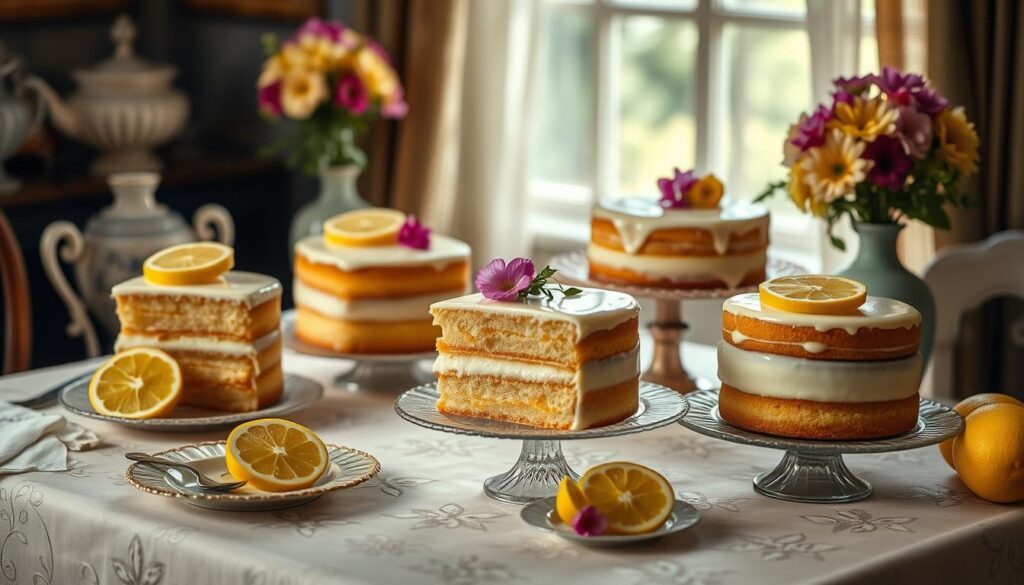 Great Gatsby Lemon Cakes
