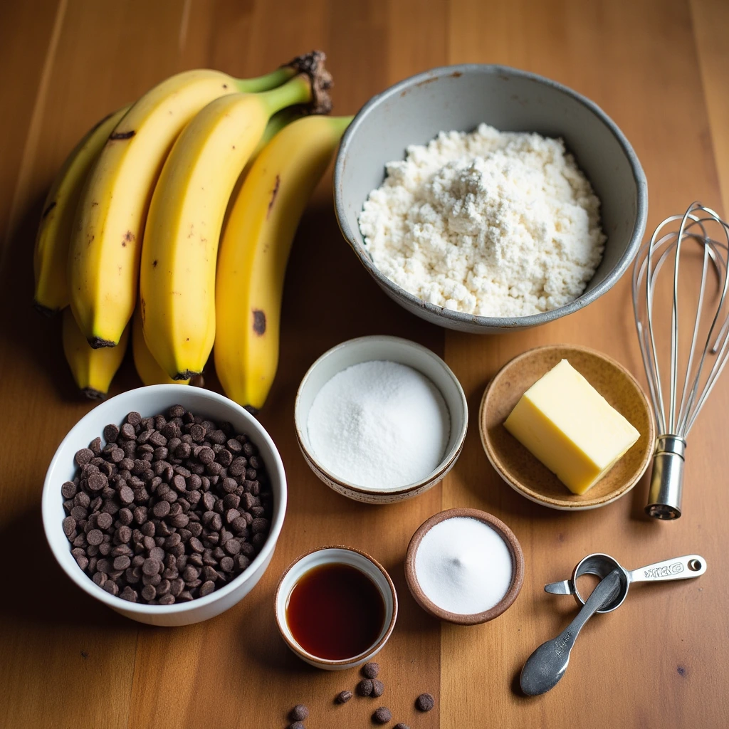 Banana Chocolate Chip Cake