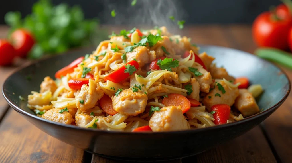 Chicken Cabbage Stir-Fry
