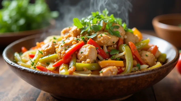 Chicken Cabbage Stir-Fry