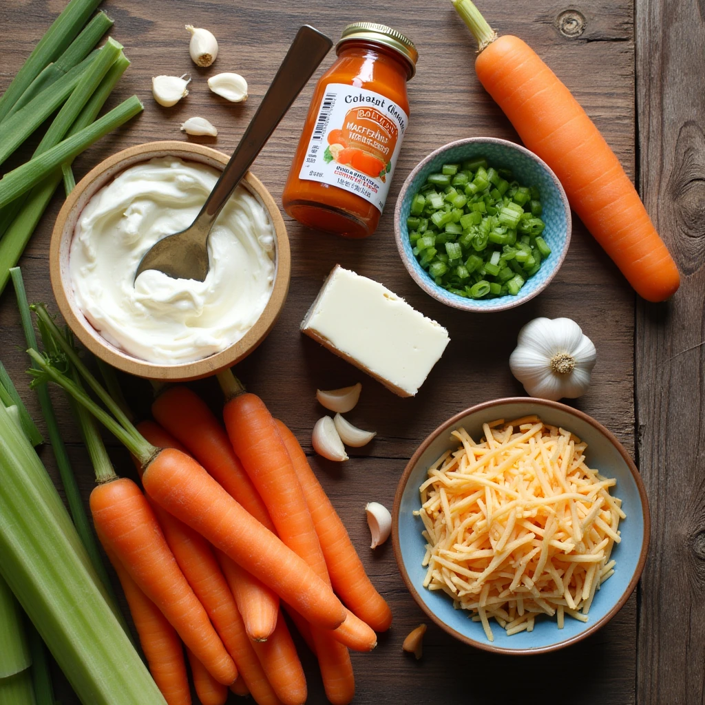 Cottage Cheese Buffalo Chicken Dip