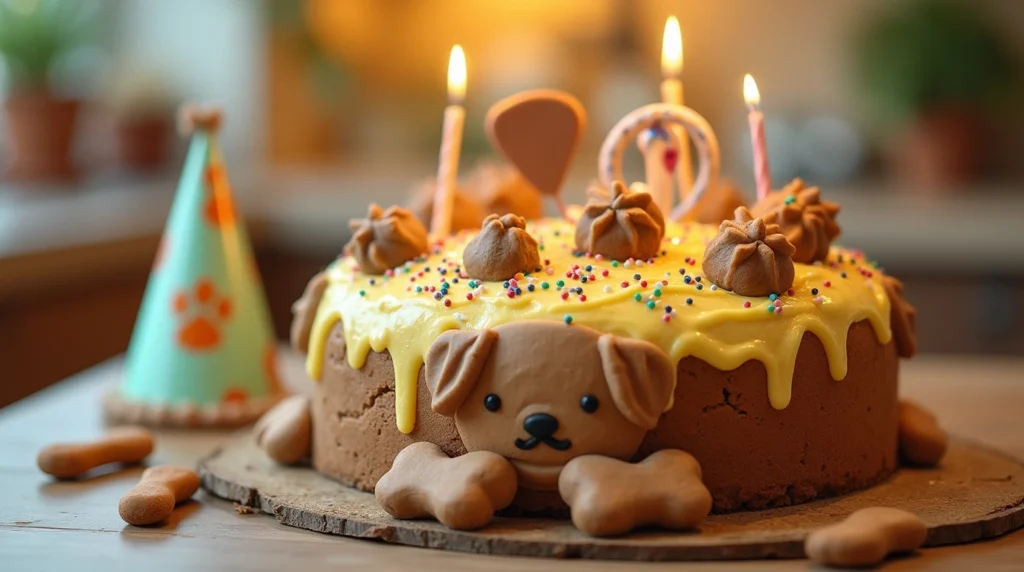 Dog Birthday Cake