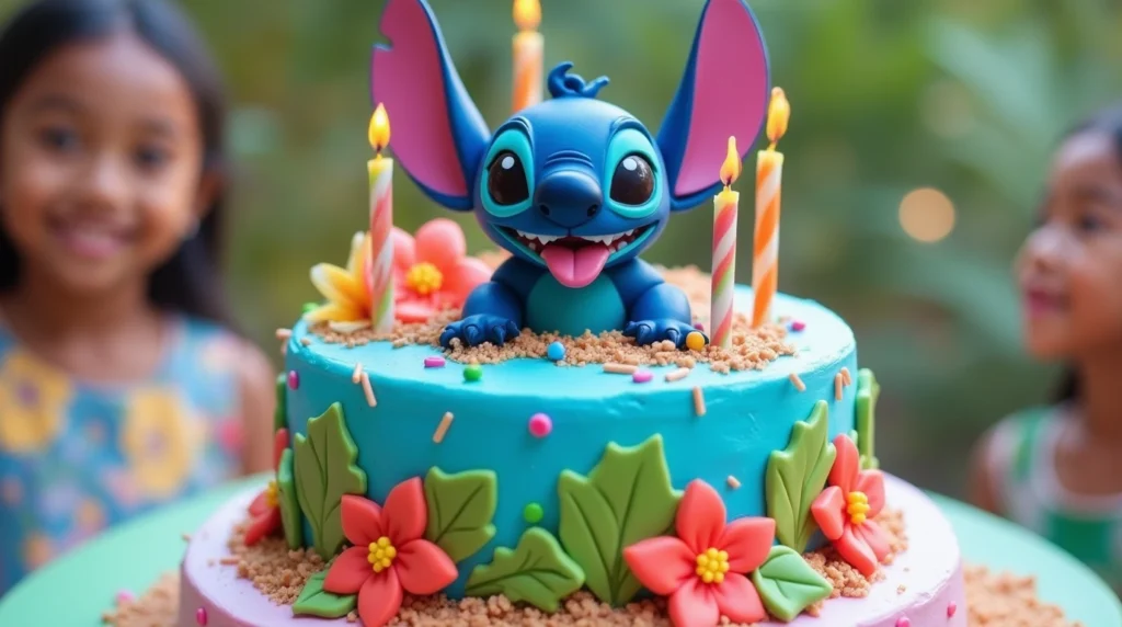 Stitch Birthday Cake