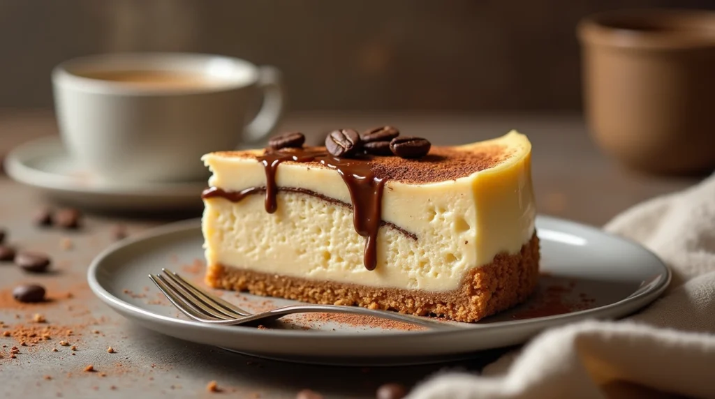 Creamy Coffee Cheesecake Recipe