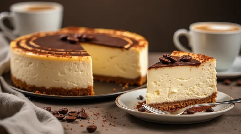 Creamy Coffee Cheesecake Recipe