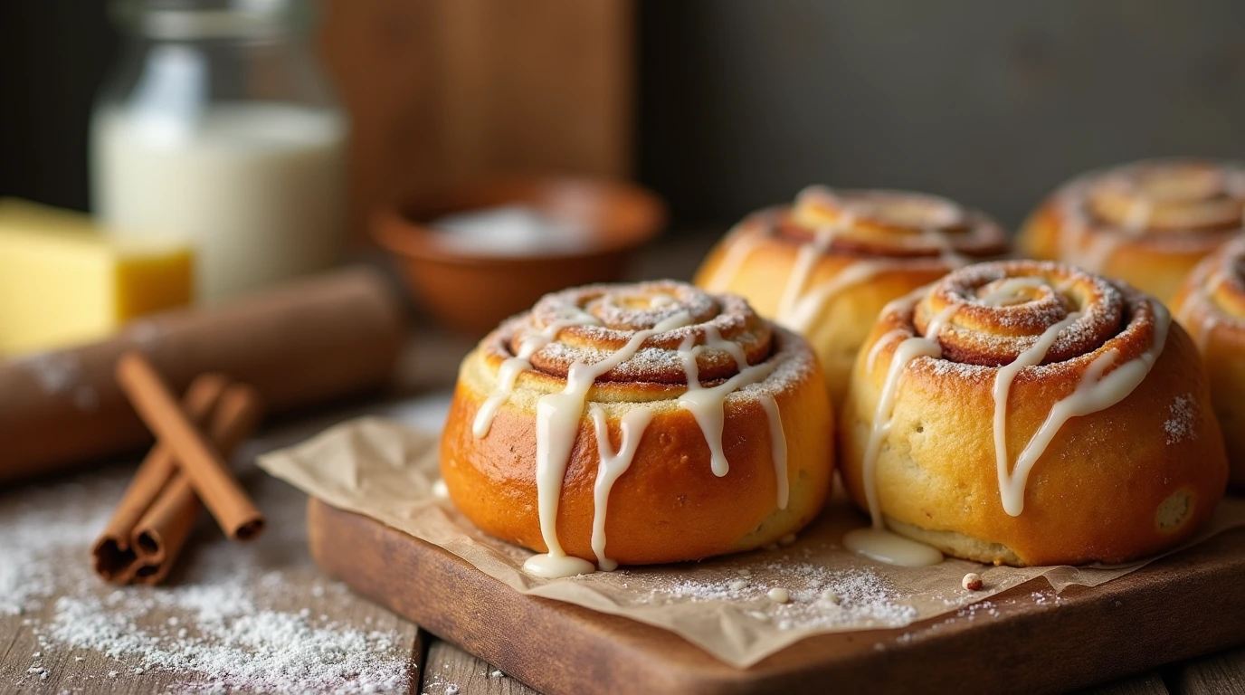 Sourdough Discard Cinnamon Rolls