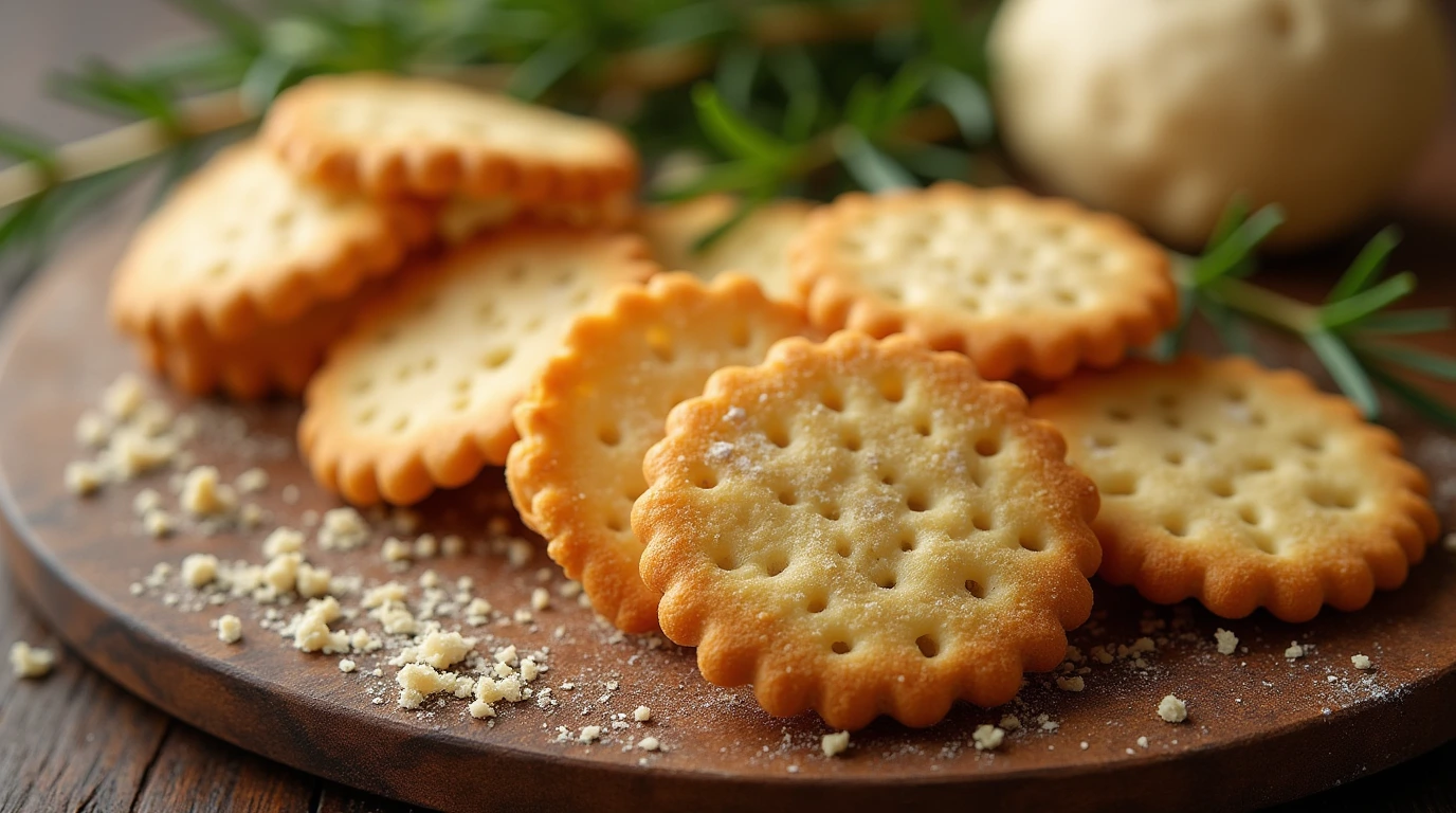 Sourdough Discard Crackers