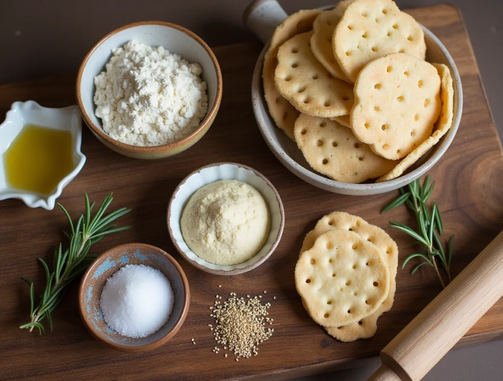 Sourdough Discard Crackers