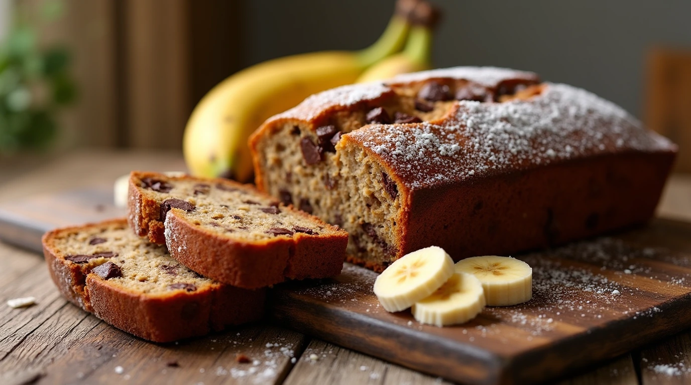 Chocolate Chunk Banana Bread