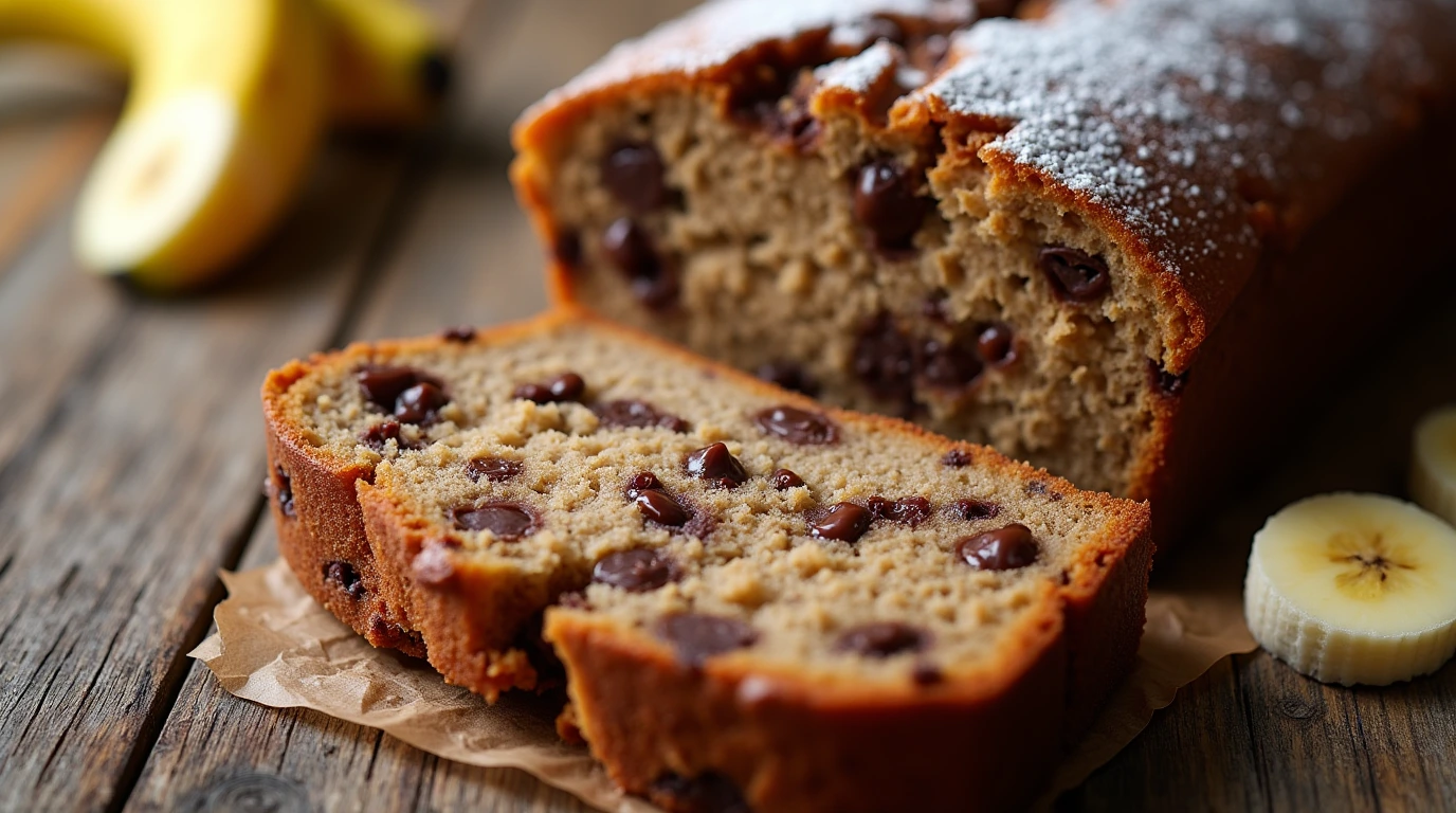 Chocolate Chunk Banana Bread