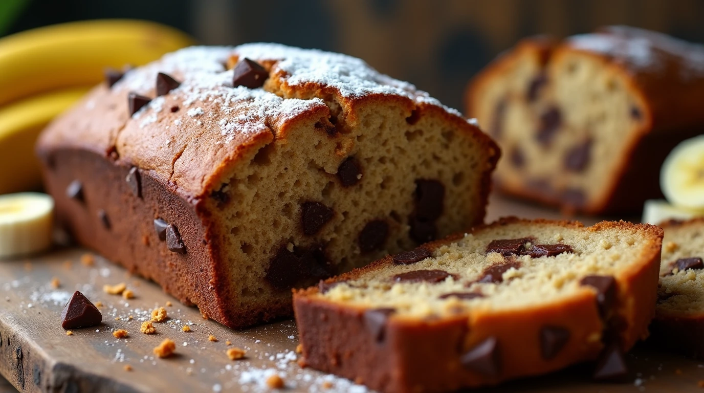 Chocolate Chunk Banana Bread