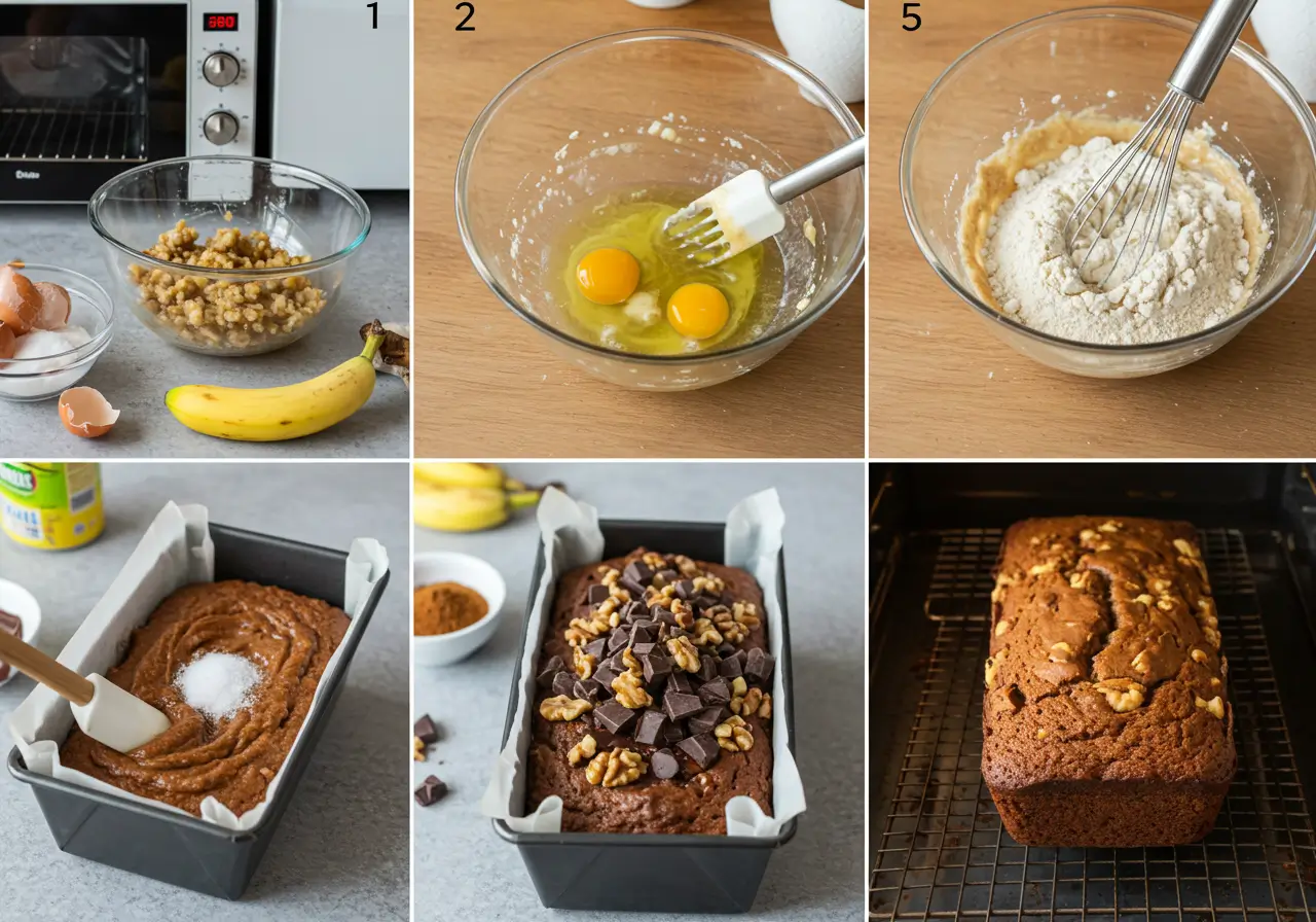 Chocolate Chunk Banana Bread