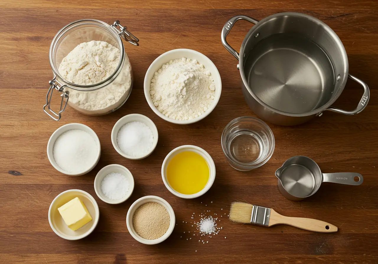 sourdough discard pretzel bites