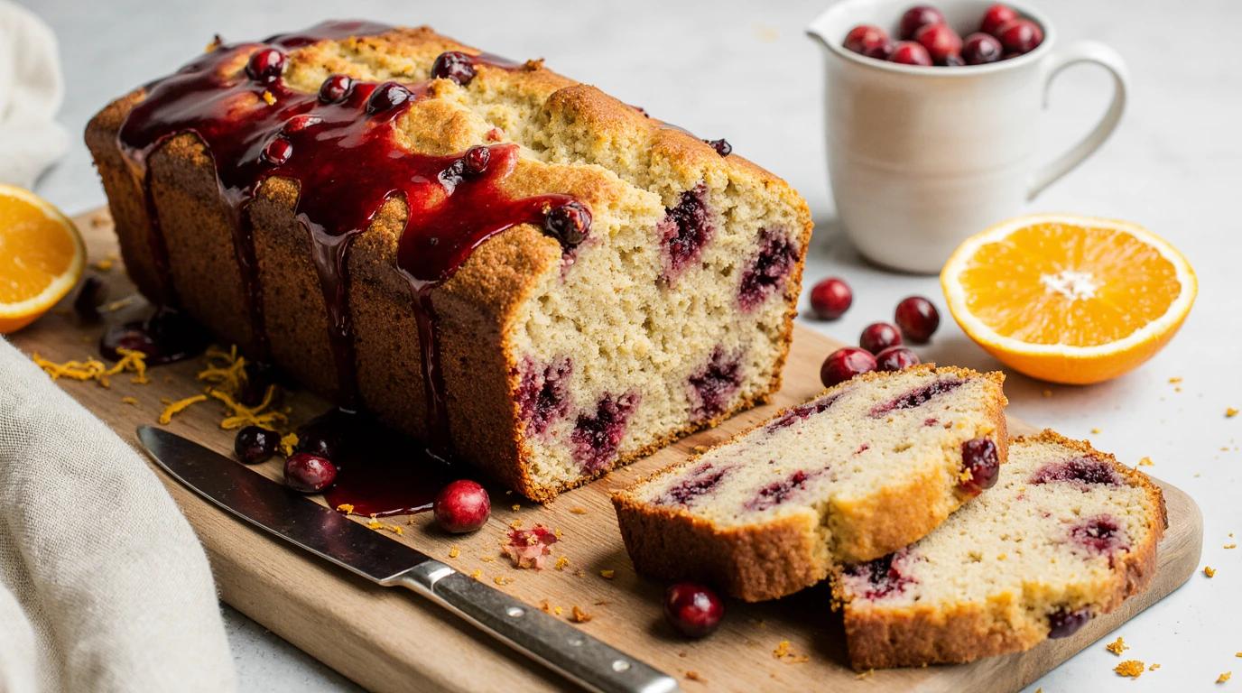 Cranberry Orange Loaf Cake