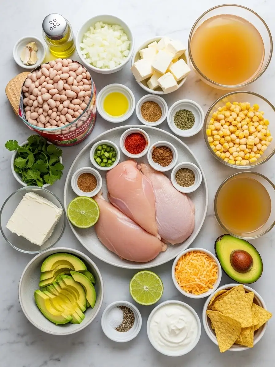 Crockpot White Chicken Chili